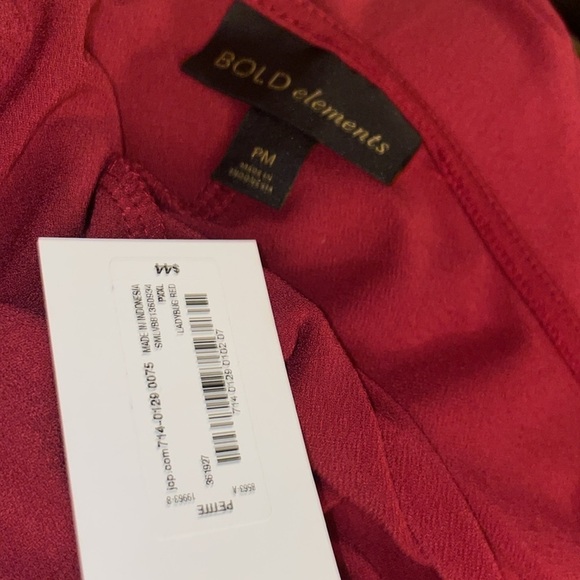 Bold Elements Womens Keyhole Neck Long Sleeve Blouse - Picture 6 of 7